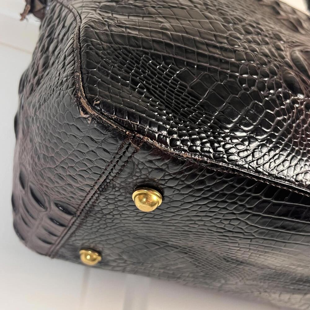 Brahmin Camden Satchel in Cocoa Ombre Melbourne - Read Description - Picture 3 of 9